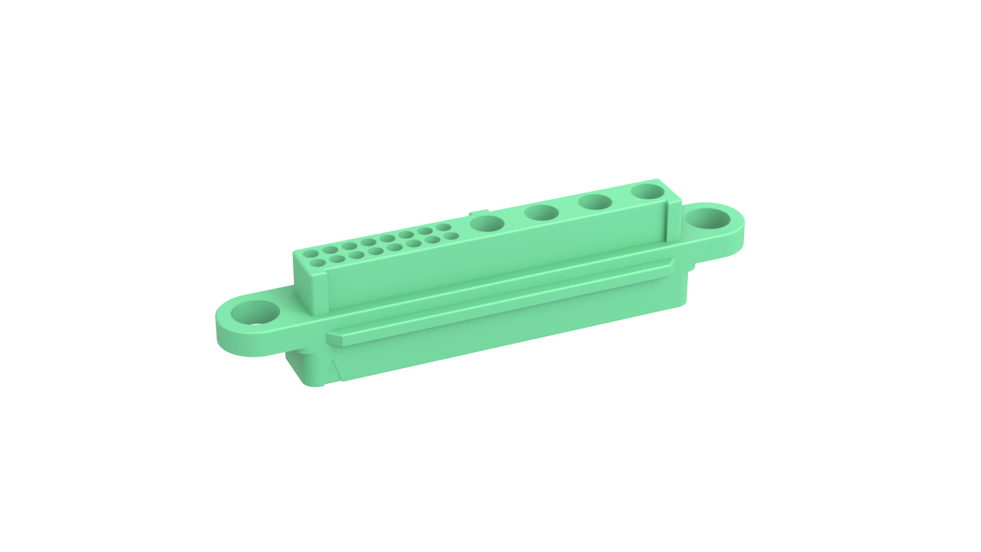 Gecko-MT Recept. Cable Hsg - G125-2249600-04-16-00 - Harwin