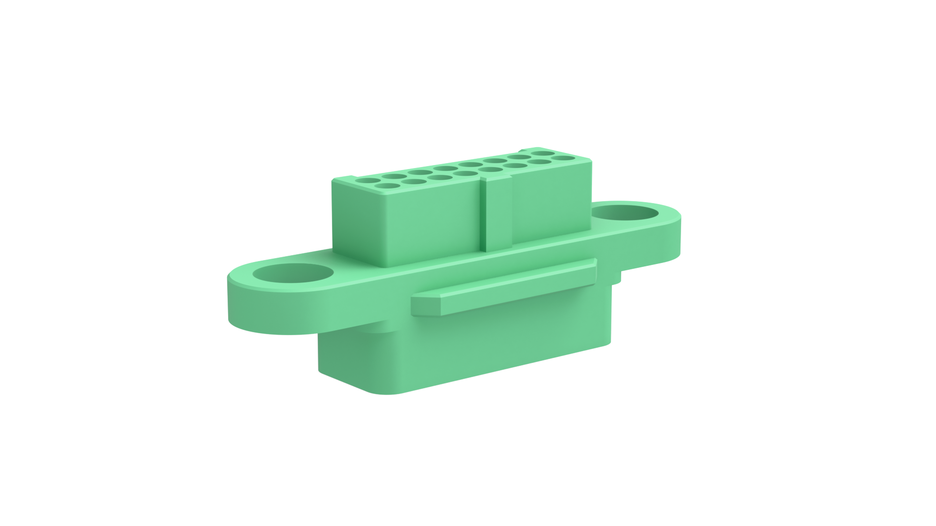 Gecko-SL Receptacle DIL Cable Hsg - G125-224169600 - Harwin