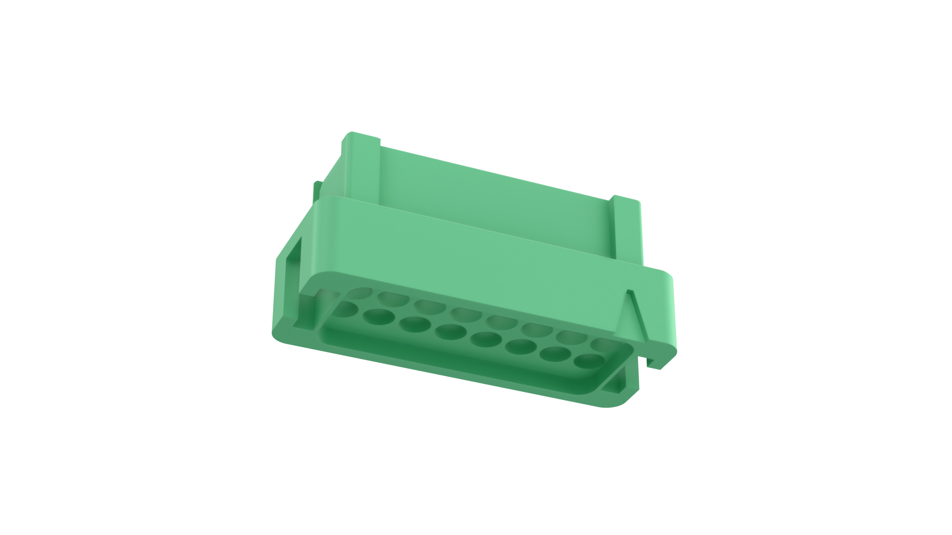 Gecko Receptacle DIL Cable Housing - G125-2041696L0 - Harwin