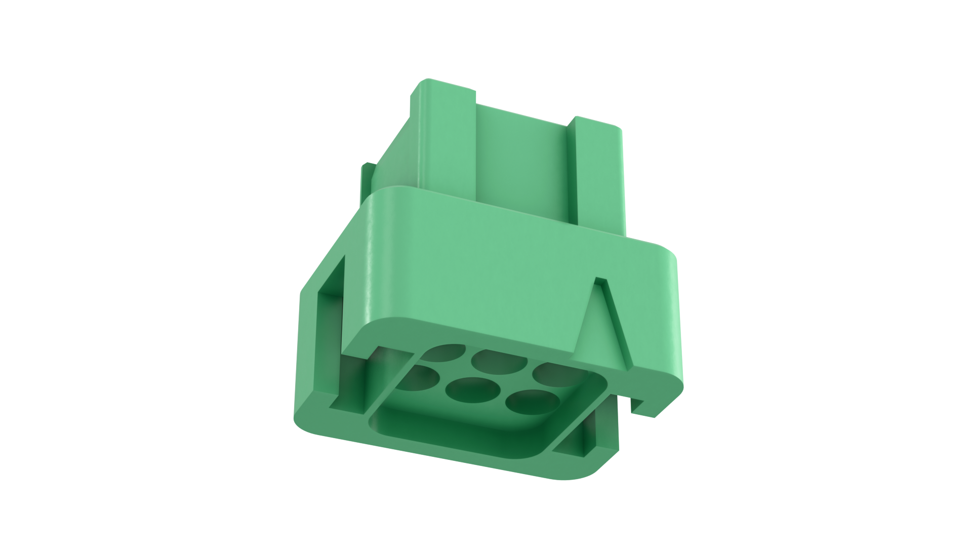 Gecko Receptacle DIL Cable Housing - G125-2040696L0 - Harwin