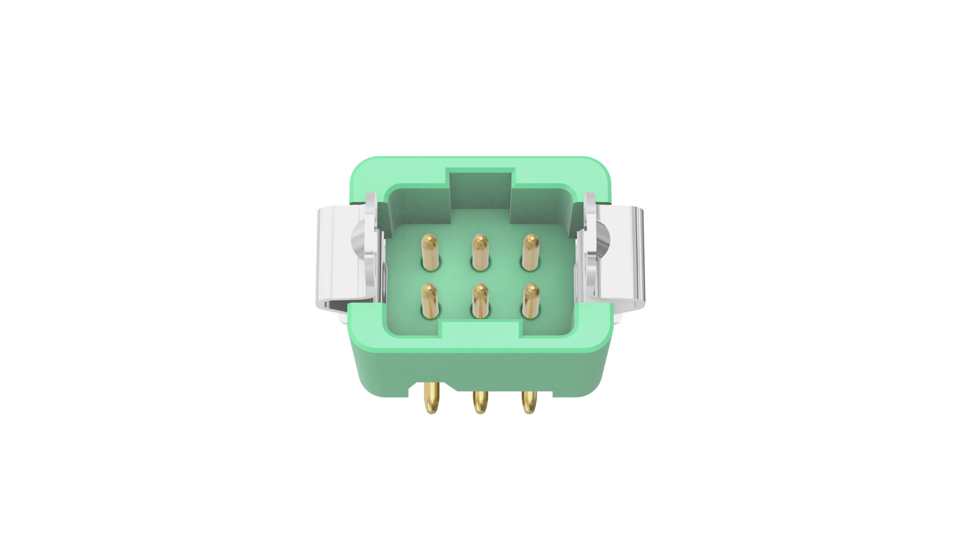 Gecko Latch Plug Str. DIL SMT Conn. G125-MS10605L3P - Harwin