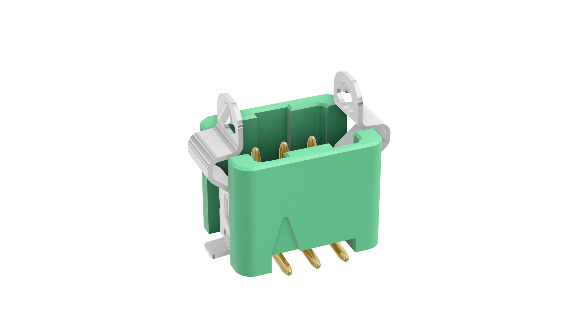 Gecko Latch Plug Str. DIL SMT Conn. G125-MS10605L3P - Harwin