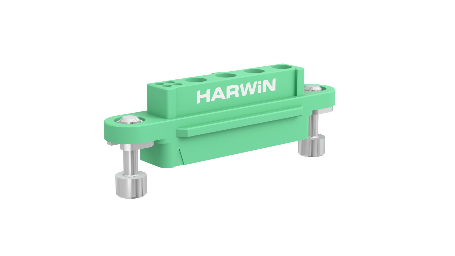 Gecko-MT Recept. Cable Hsg - G125-22496F1-04-04-00 - Harwin