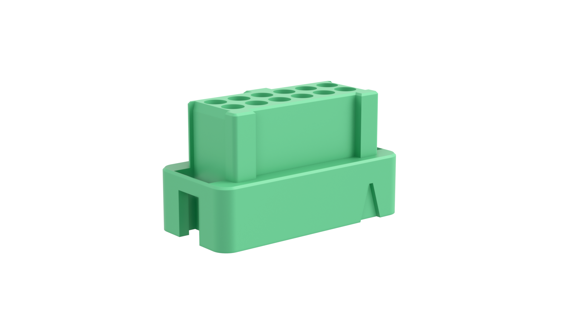 Gecko Female DIL Crimp Housing - G125-2041296L0 - Harwin