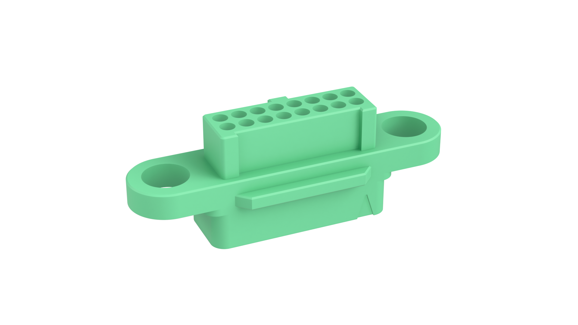 Gecko-SL Female DIL Crimp Housing - G125-224169600 - Harwin