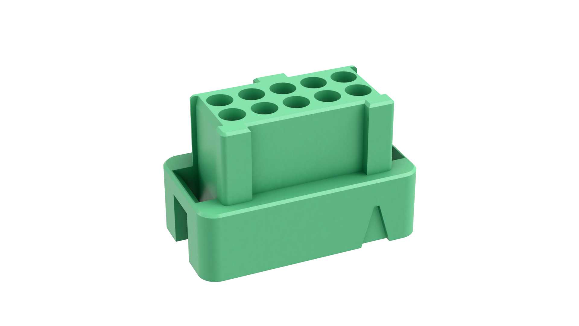Gecko Female DIL Crimp Housing - G125-2041096L0 - Harwin