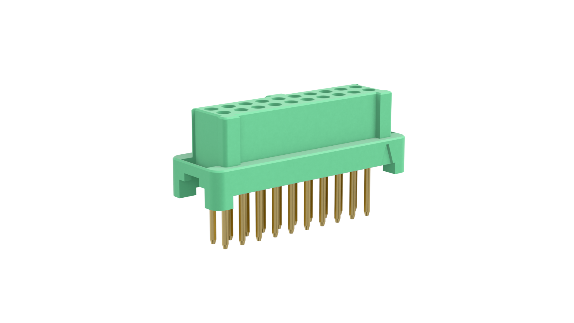 Gecko Latch Recept. DIL THT Conn. - G125-FV12005L0R - Harwin