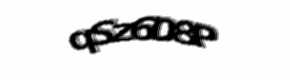 Security check image, please type the characters shown