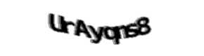 Security check image, please type the characters shown
