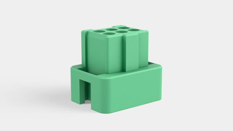Gecko Female DIL Crimp Housing - G125-2040696L0 - Harwin