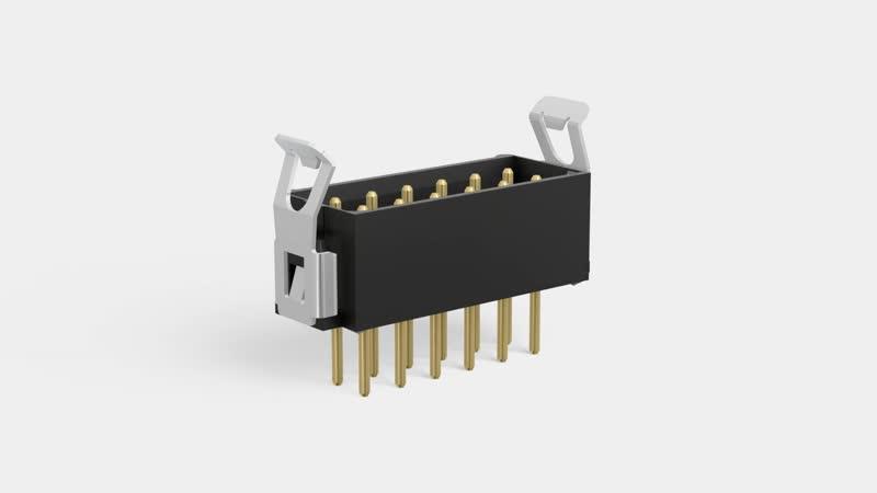 Geek Field × H&O _ Nitriding OD Cover Datamate L-Tek Vertical PCB Connector - M80-8531242 - Harwin
