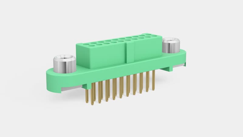 Gecko-SL Female PC Tail Connector - G125-FV12005F2P - Harwin