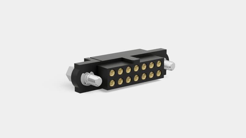【AAKE】DEEP NECK PUNCHING T Datamate J-Tek Female Cable Connector - M80-4611405 - Harwin