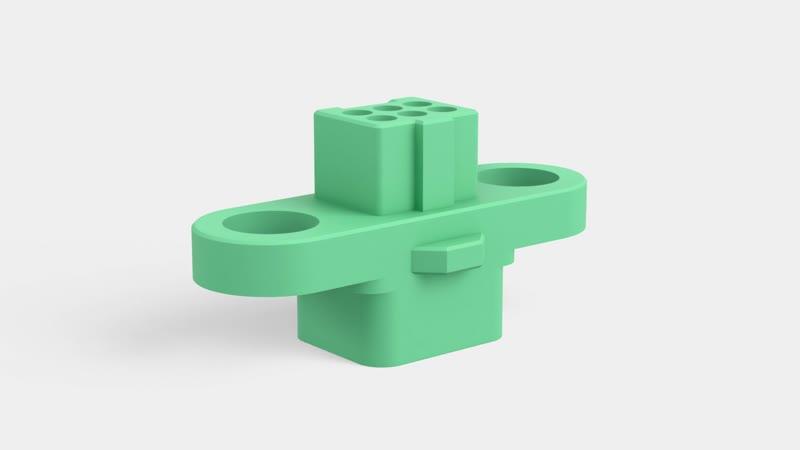 レールセッ 11956 Gecko-SL Female DIL Crimp Housing - G125-224069600 - Harwin