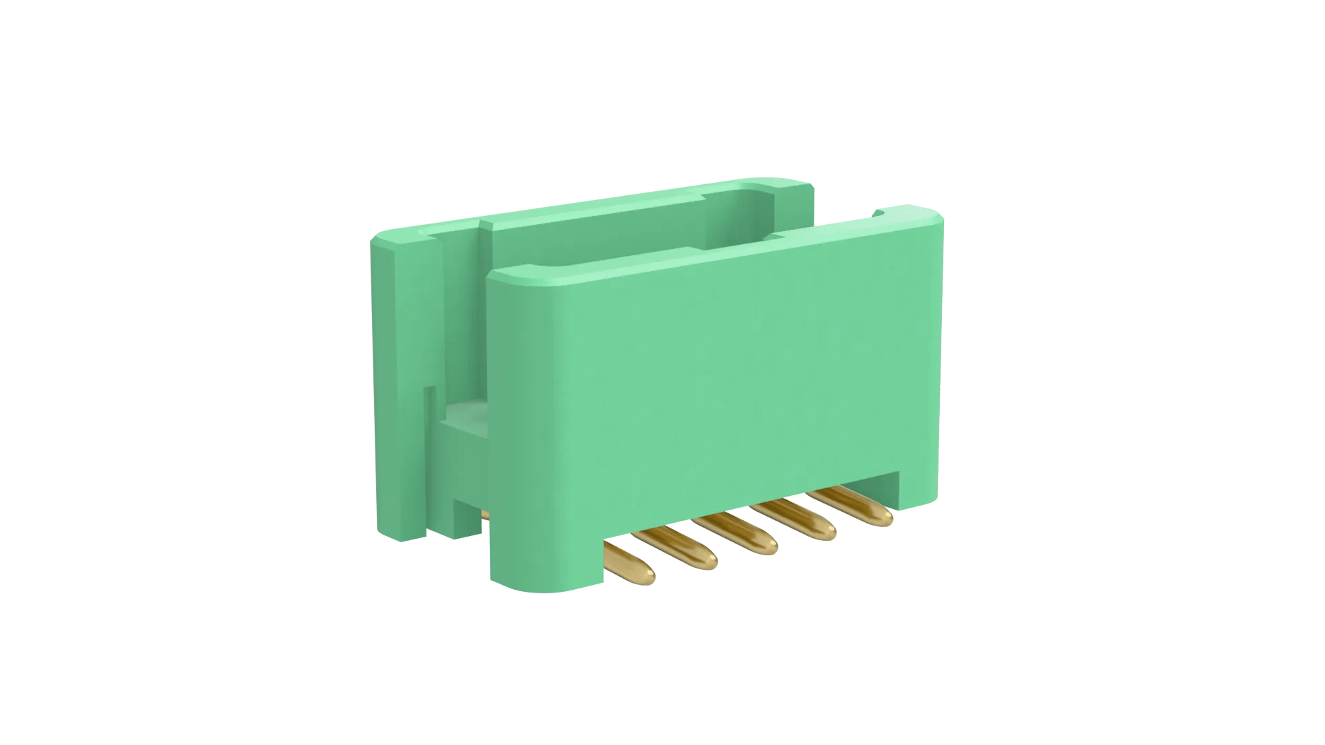 Gecko Male Vertical SMT Connector - G125-MS11005L0R - Harwin