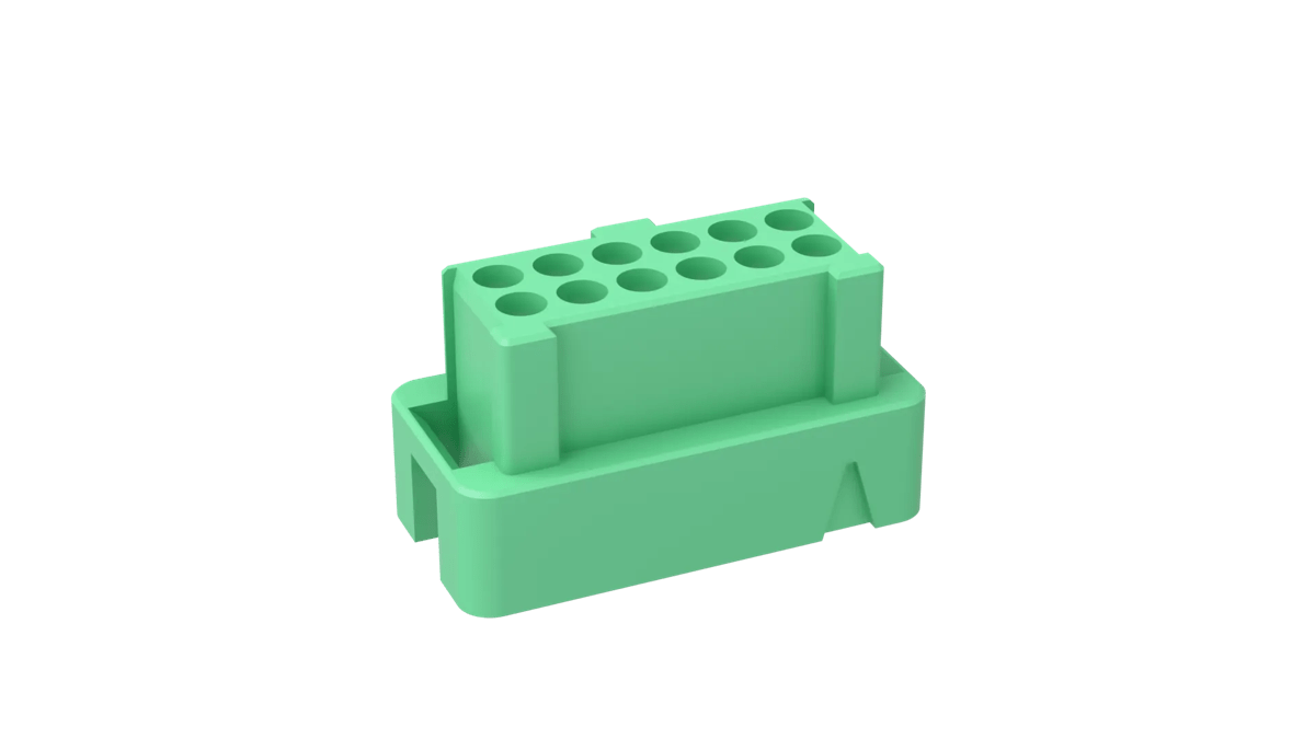 Gecko Female DIL Crimp Housing - G125-2041296L0 - Harwin