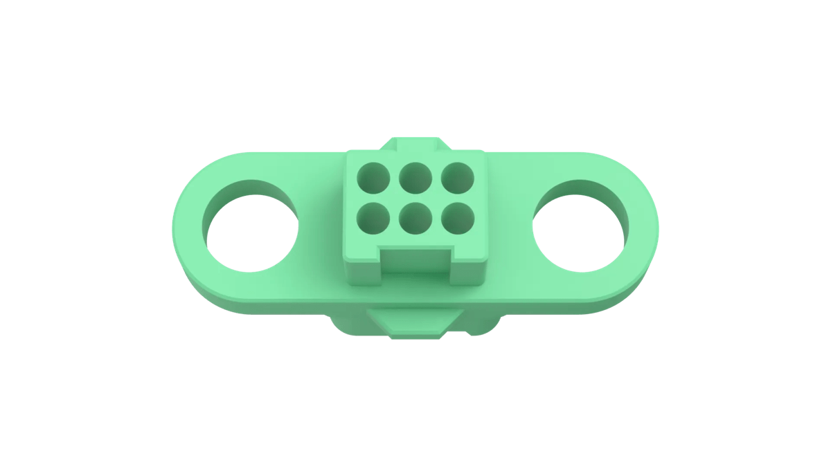 Gecko-SL Female DIL Crimp Housing - G125-224069600 - Harwin