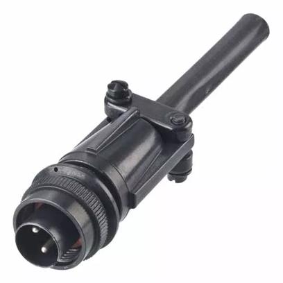 Circular Straight Plug Connector - C90-3106F10SL-3P - Harwin