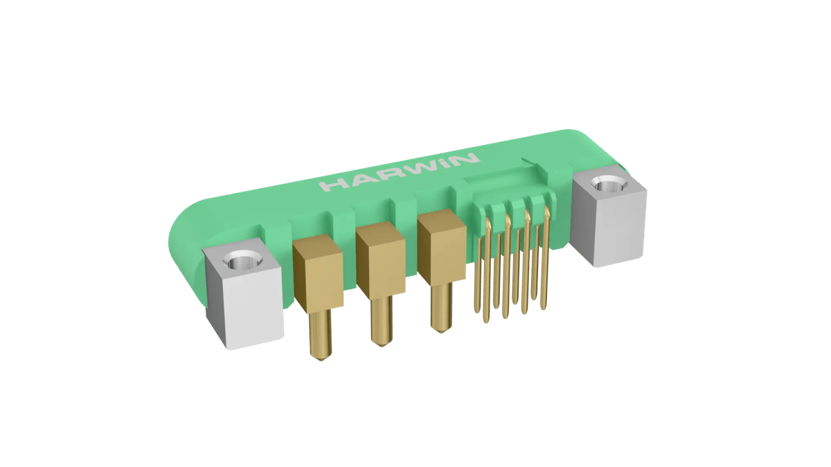 Gecko-MT Male Horiz. Conn. - G125-MH108M4-03AD000P - Harwin