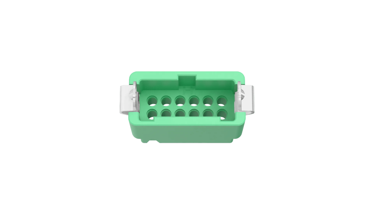 Gecko Male DIL Crimp Housing - G125-3041296L4 - Harwin