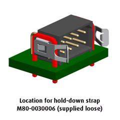 Common divisor バングル Datamate L-Tek Horizontal PCB Connector M80-6660842 - Harwin