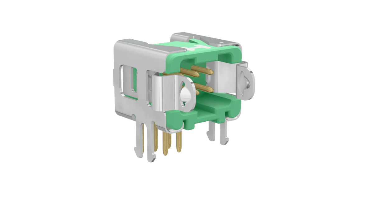 Gecko Male Horizontal Connector - G125-MH10605L1R - Harwin