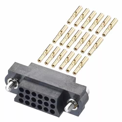 Datamate 3-Row Connector - M83-LFC1F2N18-0000-000 - Harwin