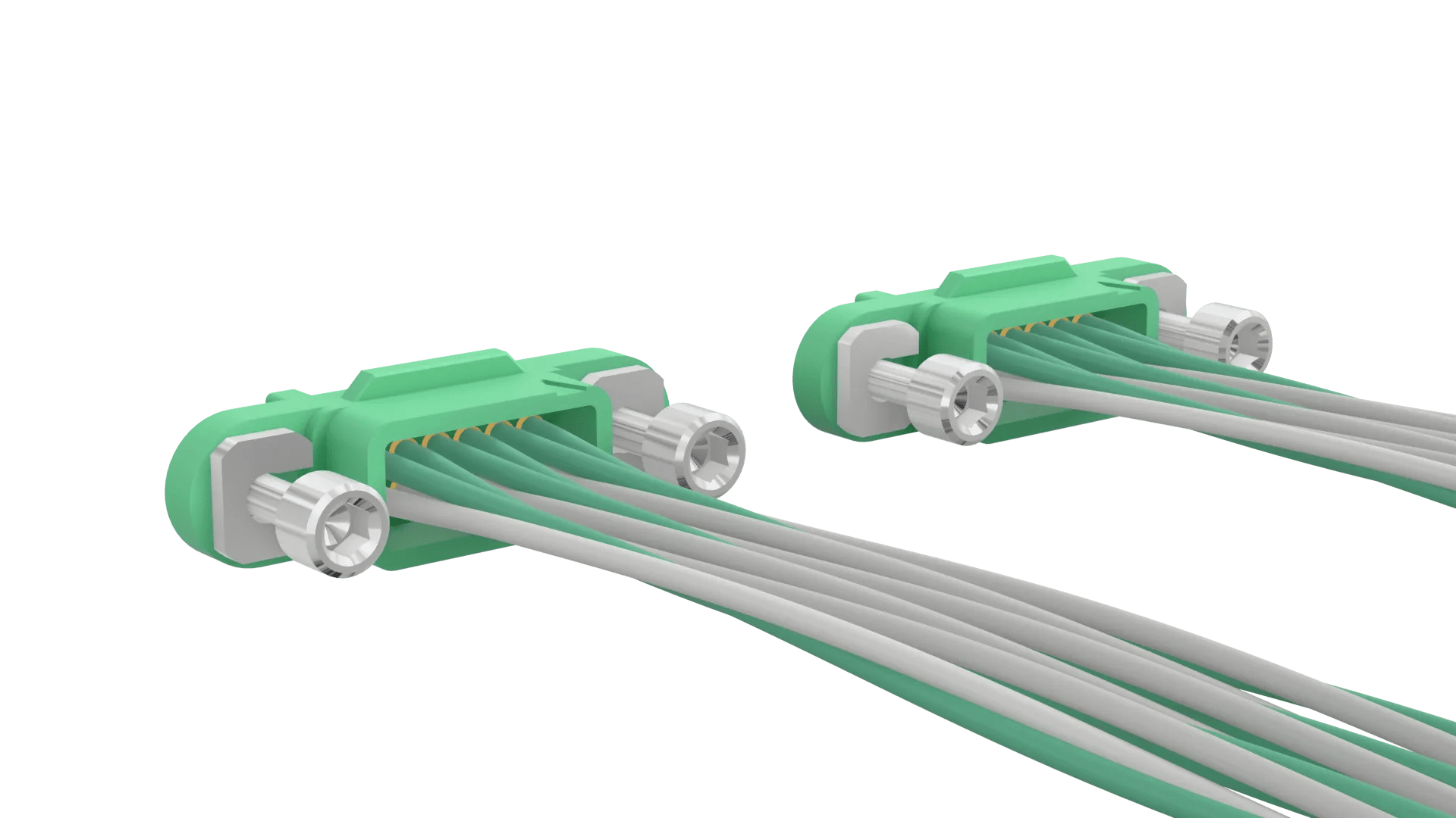 Gecko-SL Female Cable Assy - G125-FD11205F1-1000F1 - Harwin