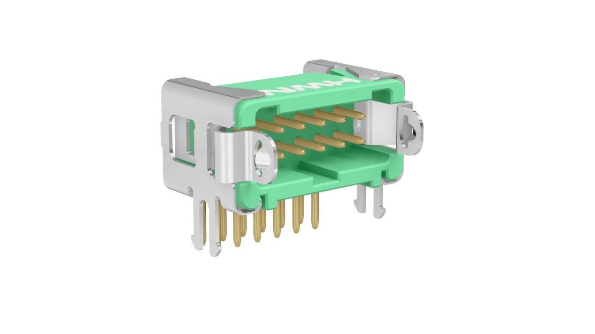 Gecko Male Horizontal Connector - G125-MH11205L1P - Harwin