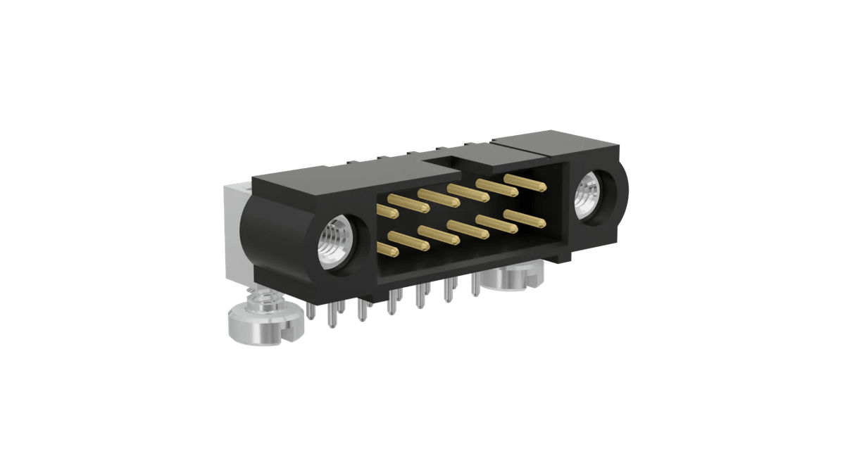 H&O × Geek Field _ Nitriding OD Cover250 Datamate J-Tek Horizontal PCB Connector M80-5401242 - Harwin