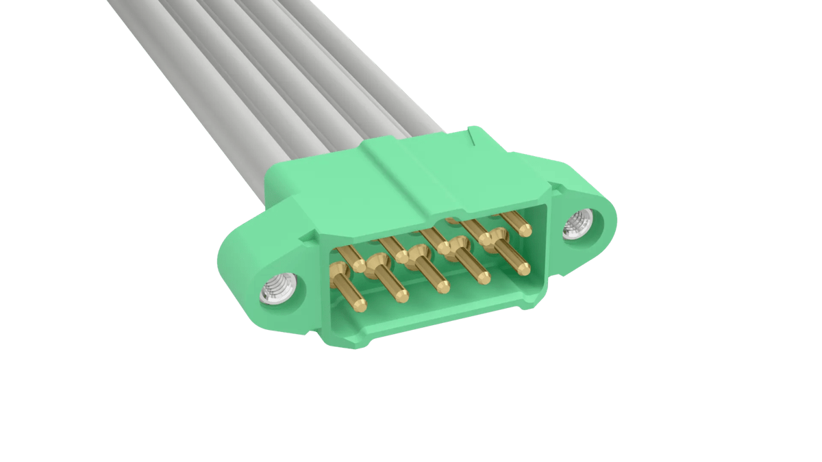M300 Male Cable Assembly - M300-MC21005M1-0150L - Harwin