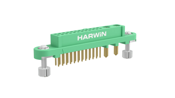 Gecko-MT Female Vert. Conn. - G125-FV124F1-02AB000P - Harwin