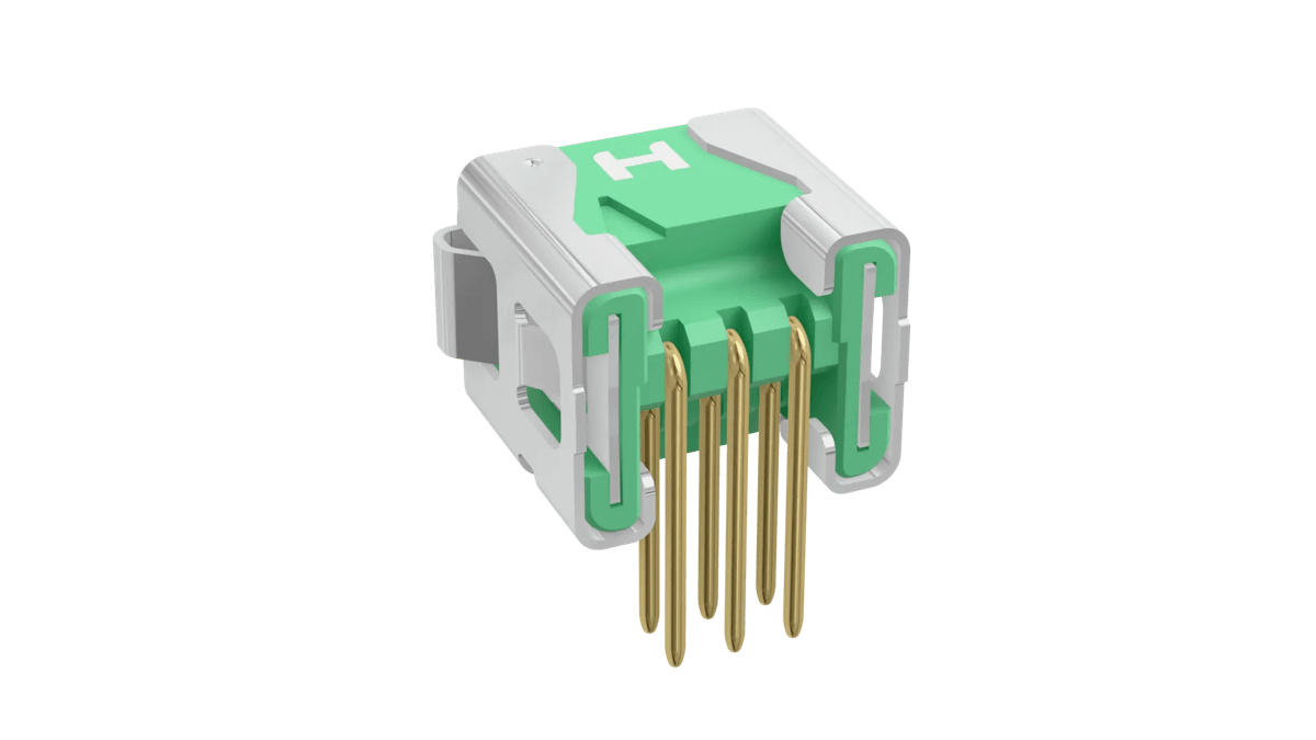 Gecko Male Horizontal Connector - G125-MH10605L3P - Harwin