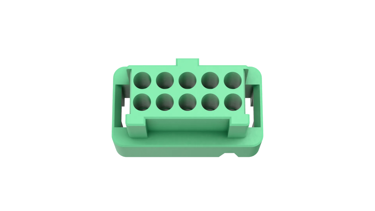 Gecko Female DIL Crimp Housing - G125-2041096L0 - Harwin